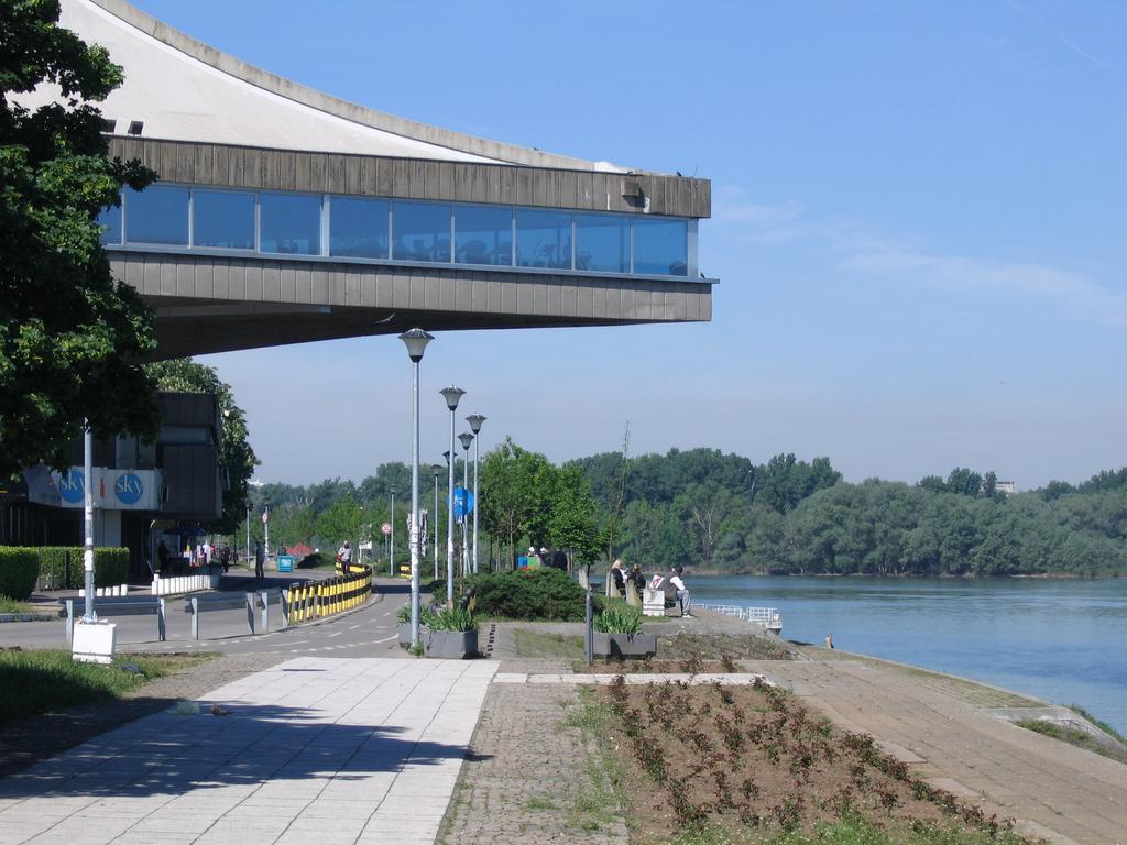 Danube Apartment Belgrád Kültér fotó
