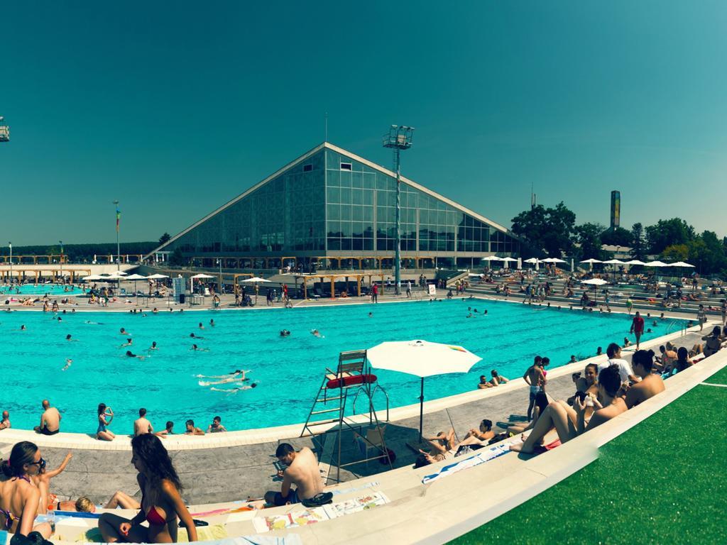 Danube Apartment Belgrád Kültér fotó