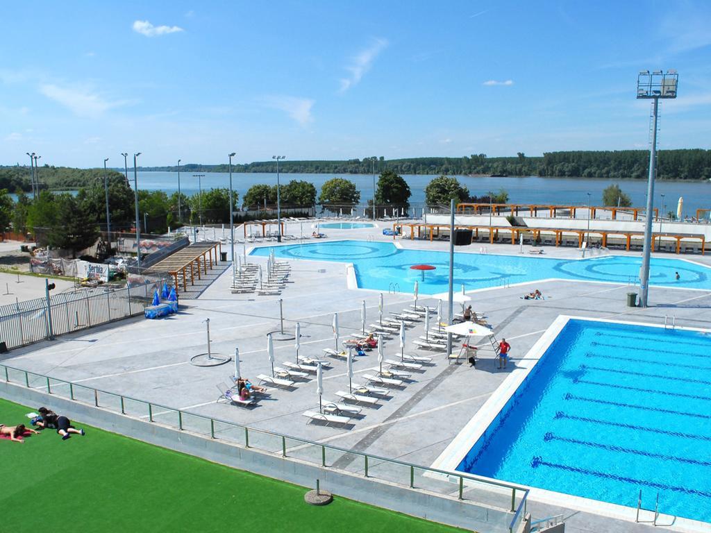 Danube Apartment Belgrád Kültér fotó